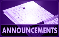 announcements